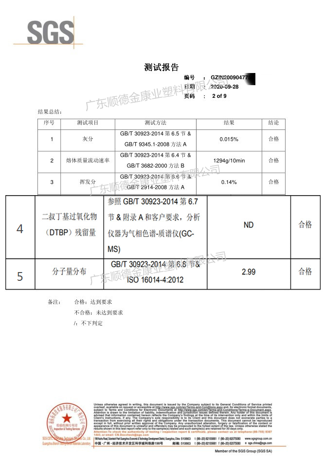 熔喷PP专用料